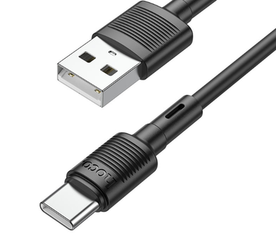 Кабель HOCO X83 USB-Type-C 3A 1м PVC Black