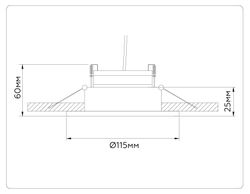 Ambrella Встраиваемый светильник GX53 GX Standard tech TN52331