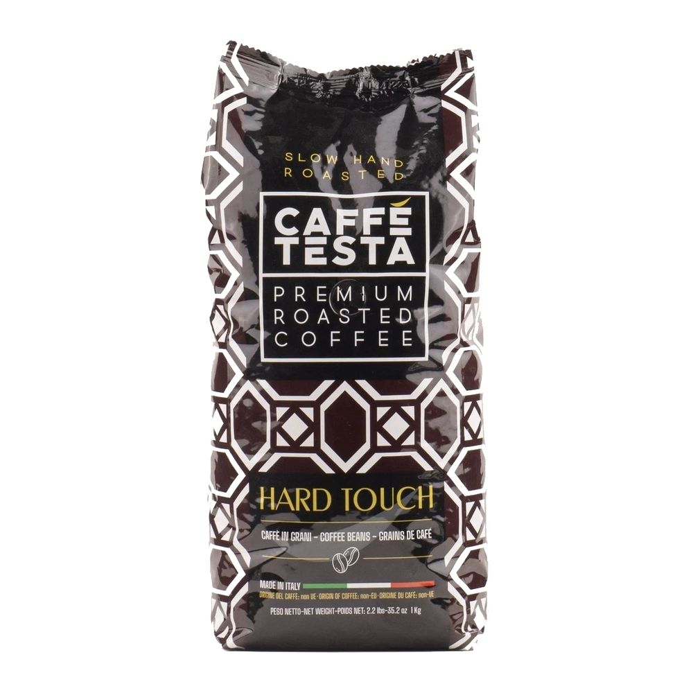 Кофе в зернах Caffe Testa Hard Touch 1 кг, 2 шт