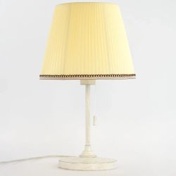 Citilux Линц CL402723 Настольная лампа патина с кремовым абажуром