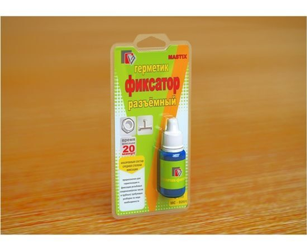 Герметик-фиксатор Mastix термостойкий 6мл, BL (неразъемный), арт.МС-0202
