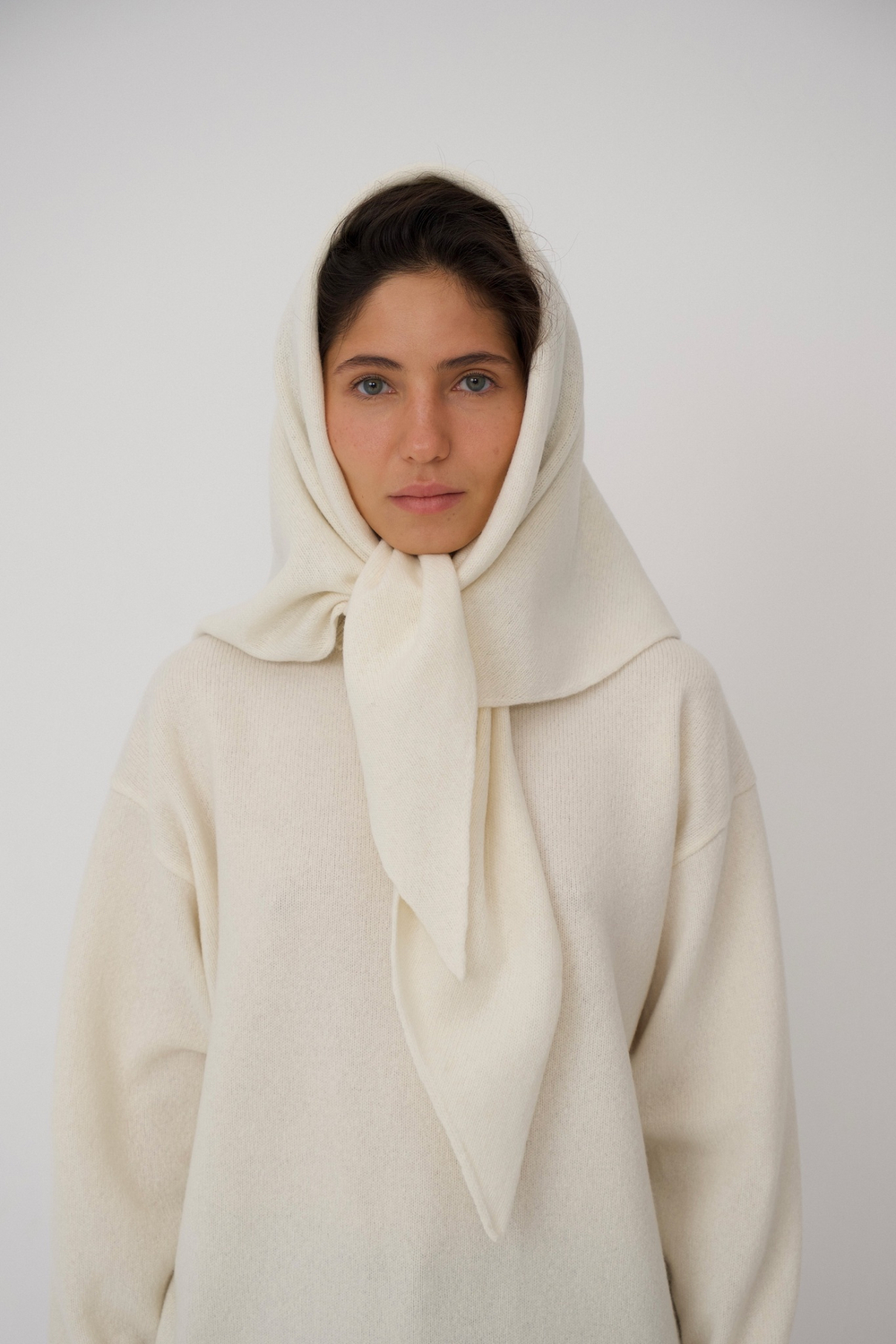 Косынка Large из мериноса и кашемира