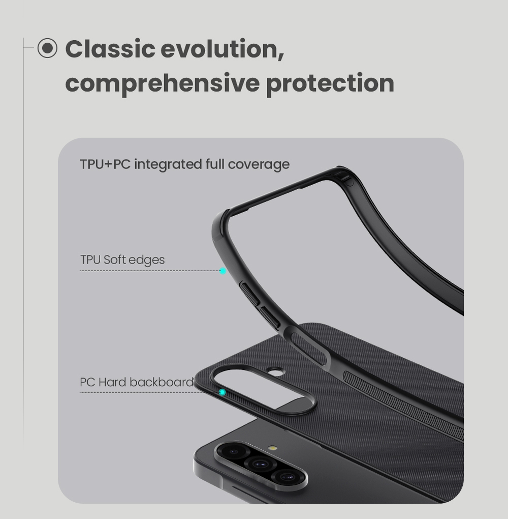 Усиленный чехол от Nillkin для Samsung Galaxy A26 5G, серия Super Frosted Shield Pro