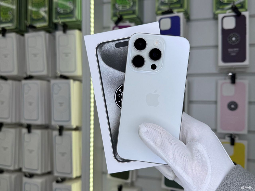 iPhone 15 Pro, 128 ГБ, SIM + eSIM б/у