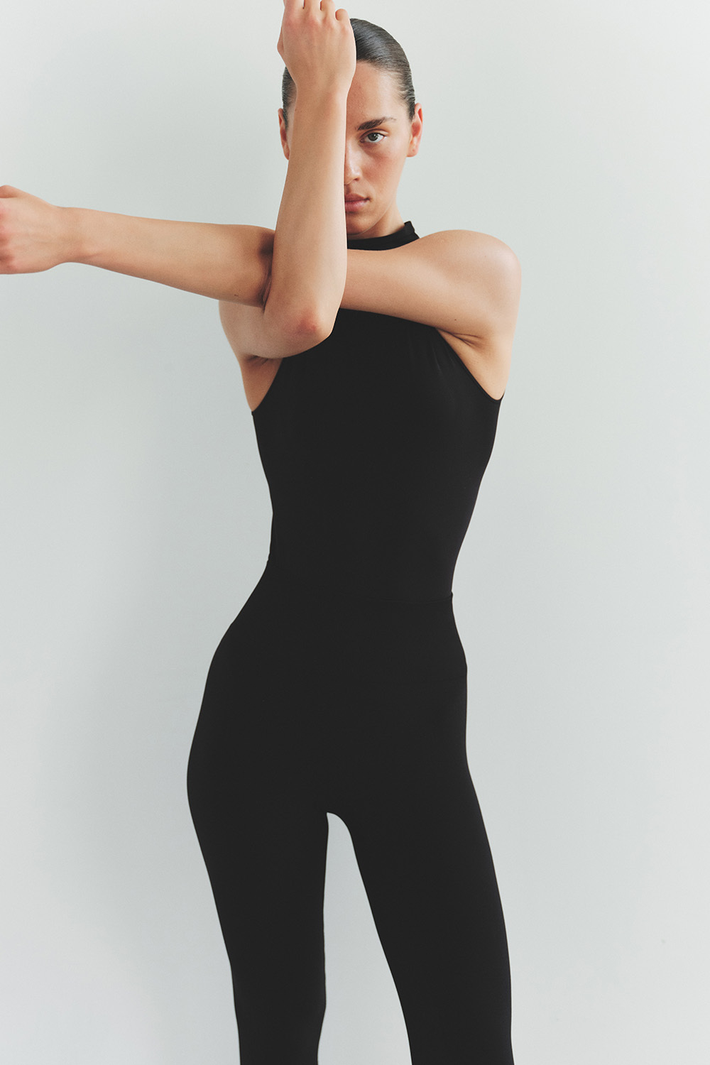 Боди №101 SILK TOUCH Чёрный