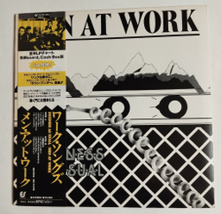 Винтажная виниловая пластинка Men At Work Business As Usual (Japan 1982) (Obi)