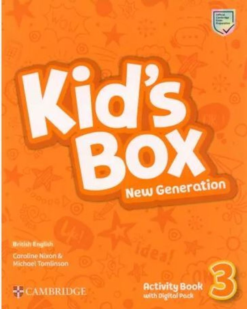 Kid&#39;s Box New Generation Level 3 Activity Book with Digital Pack