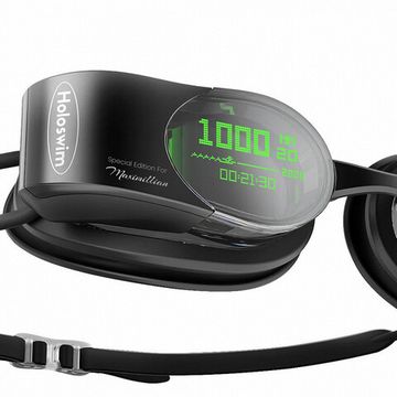 Очки для плавания Holoswim 2 Go AR Smart Swim Goggles (Black)