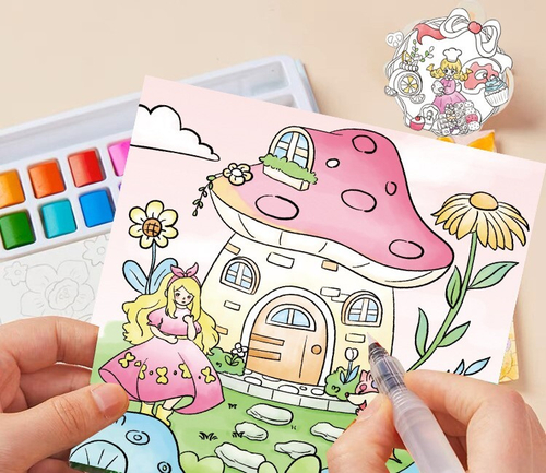 Акварельная живопись "Sugar"