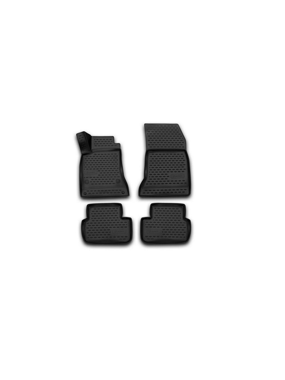 Коврики в салон для MERCEDES-BENZ B-Class W246, 2011-, 4 шт. (полиуретан) NLC.3D.34.40.210K