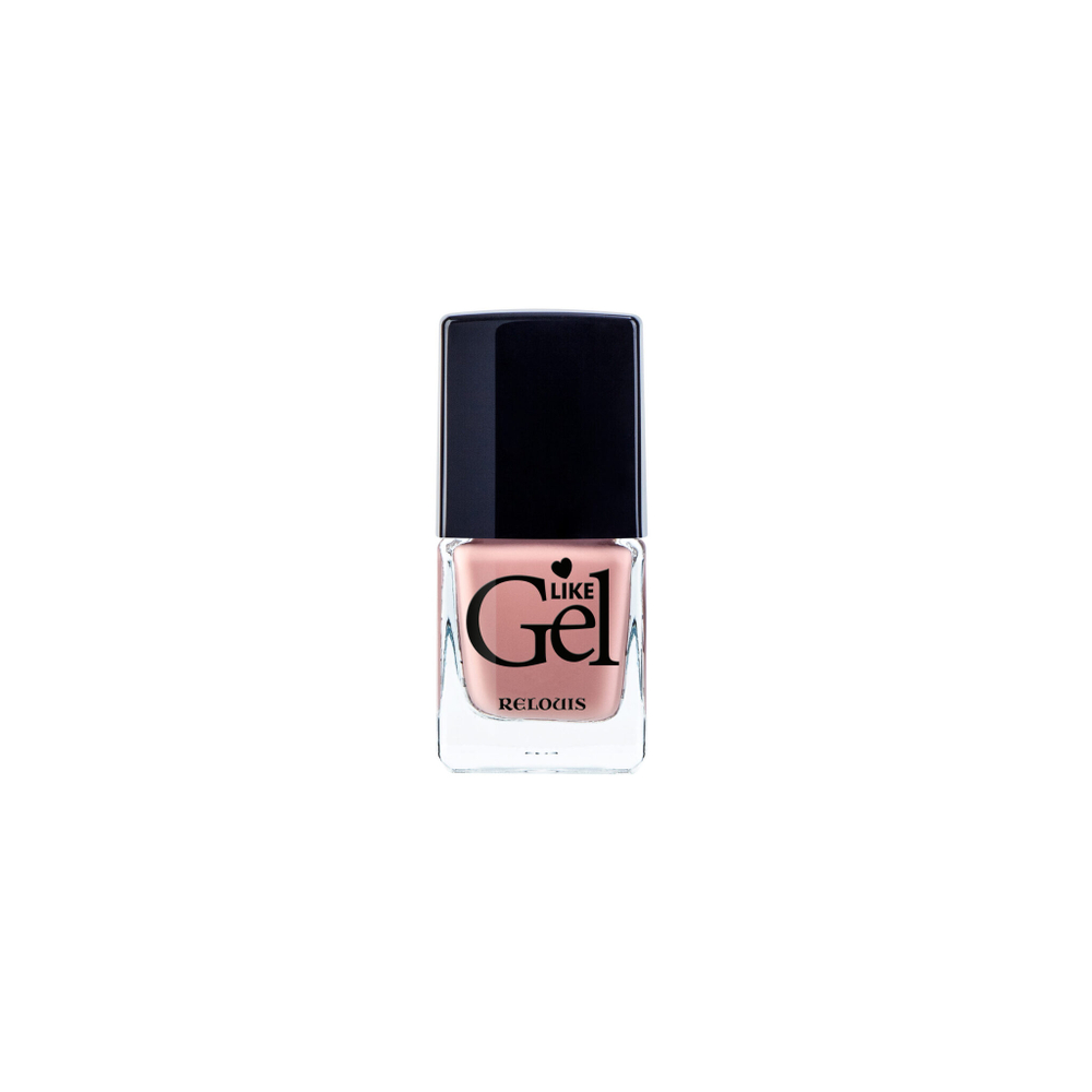 Relouis Лак для ногтей с гелевым эффектом «Like Gel » тон 05 Винтажный розовый 6мл