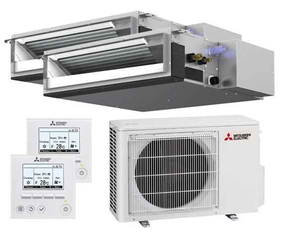 Мульти сплит-система Mitsubishi Electric 2 x SEZ-M25DA / MXZ-2F53VF