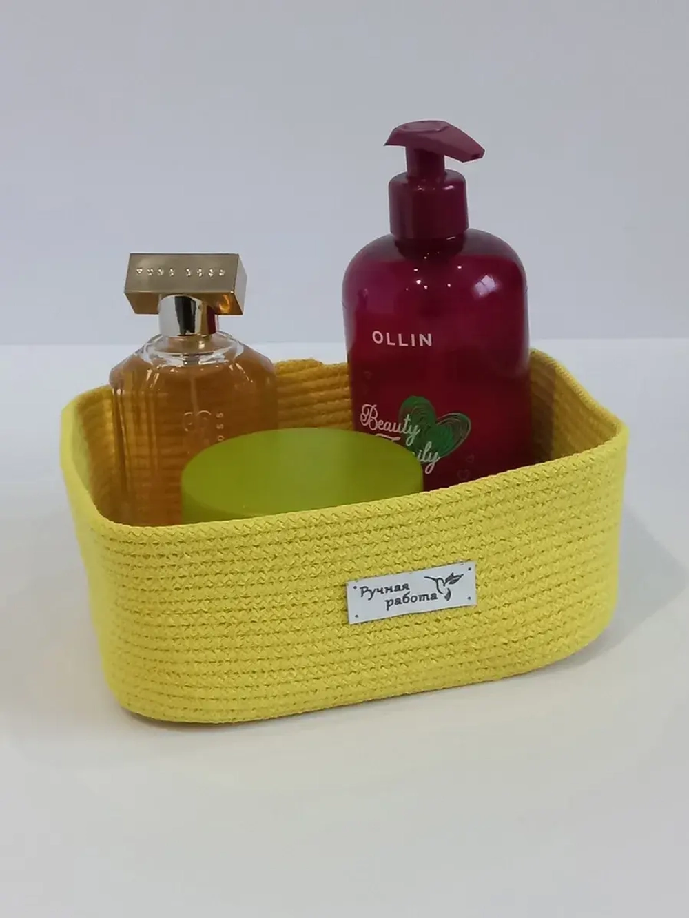 Корзина для хранения плетеная