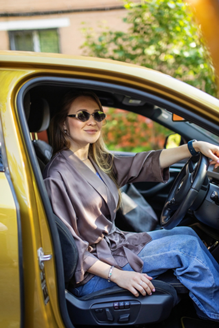 Рубашка-кимоно с шалевым воротником коричневая