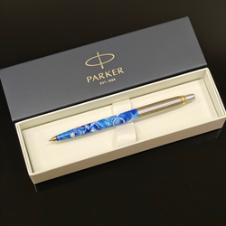 Ручка Parker "Открытый космос. Космонавт СССР " с ручной росписью Палех