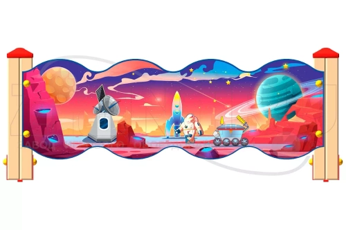 Ограждение детской площадки «Космос У3»