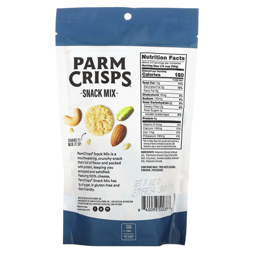 ParmCrisps, смесь снеков, оригинальный вкус, 113 г (4 унции)