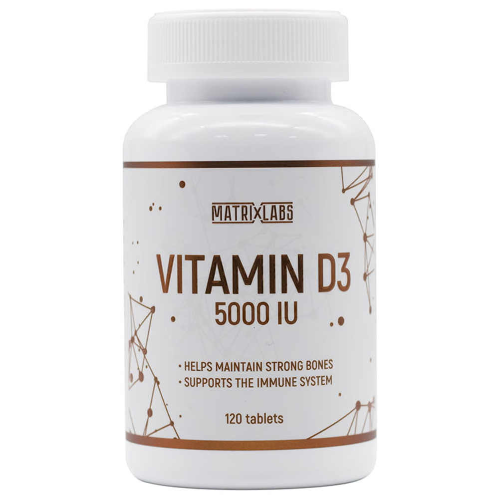Matrix Labs Vitamin D3-5000 (120 табл.) [M]