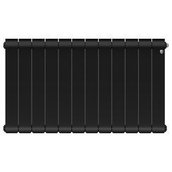 Радиатор биметаллический Royal Thermo Infinity 500 Noir Sable - 12 секц.