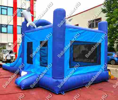 Коммерческий надувной батут "На волне"
