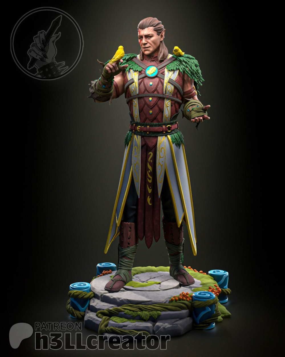 Фигурка Халсин Halsin - Baldur's Gate bg3