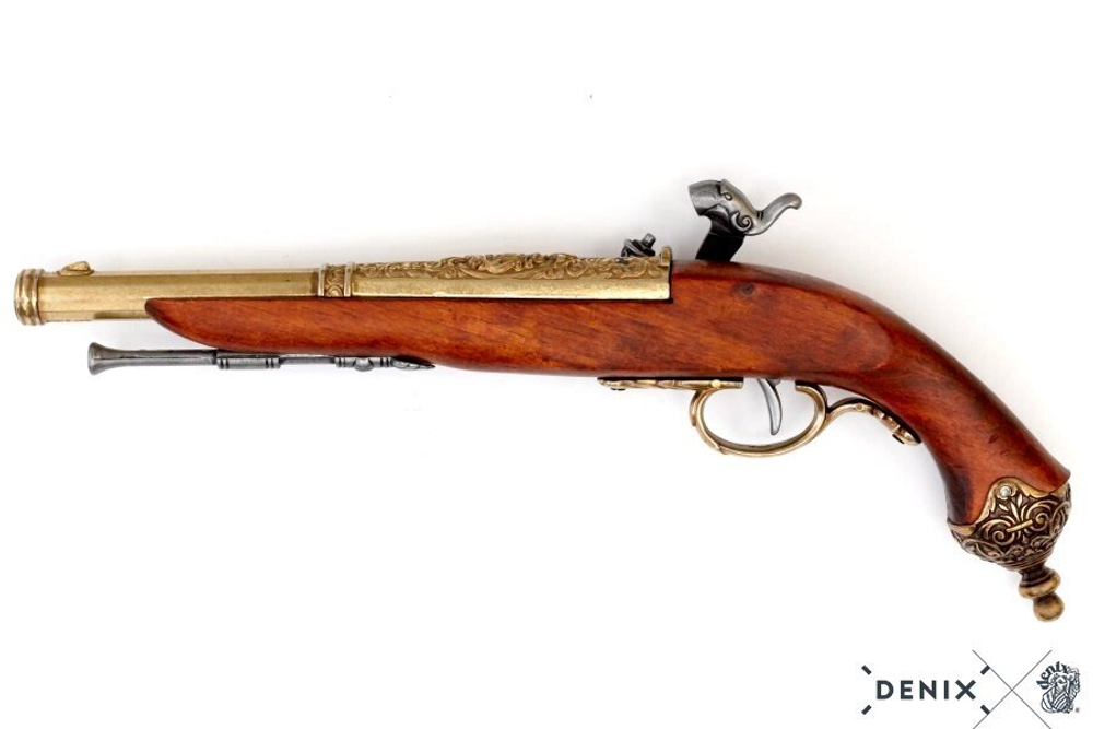 Пистоль итальянский, Брешиа, 1825 год, латунь  DE-1013-L