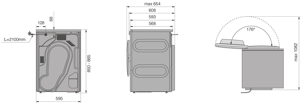 Сушильная машина ASKO Professional TDC1772C.T