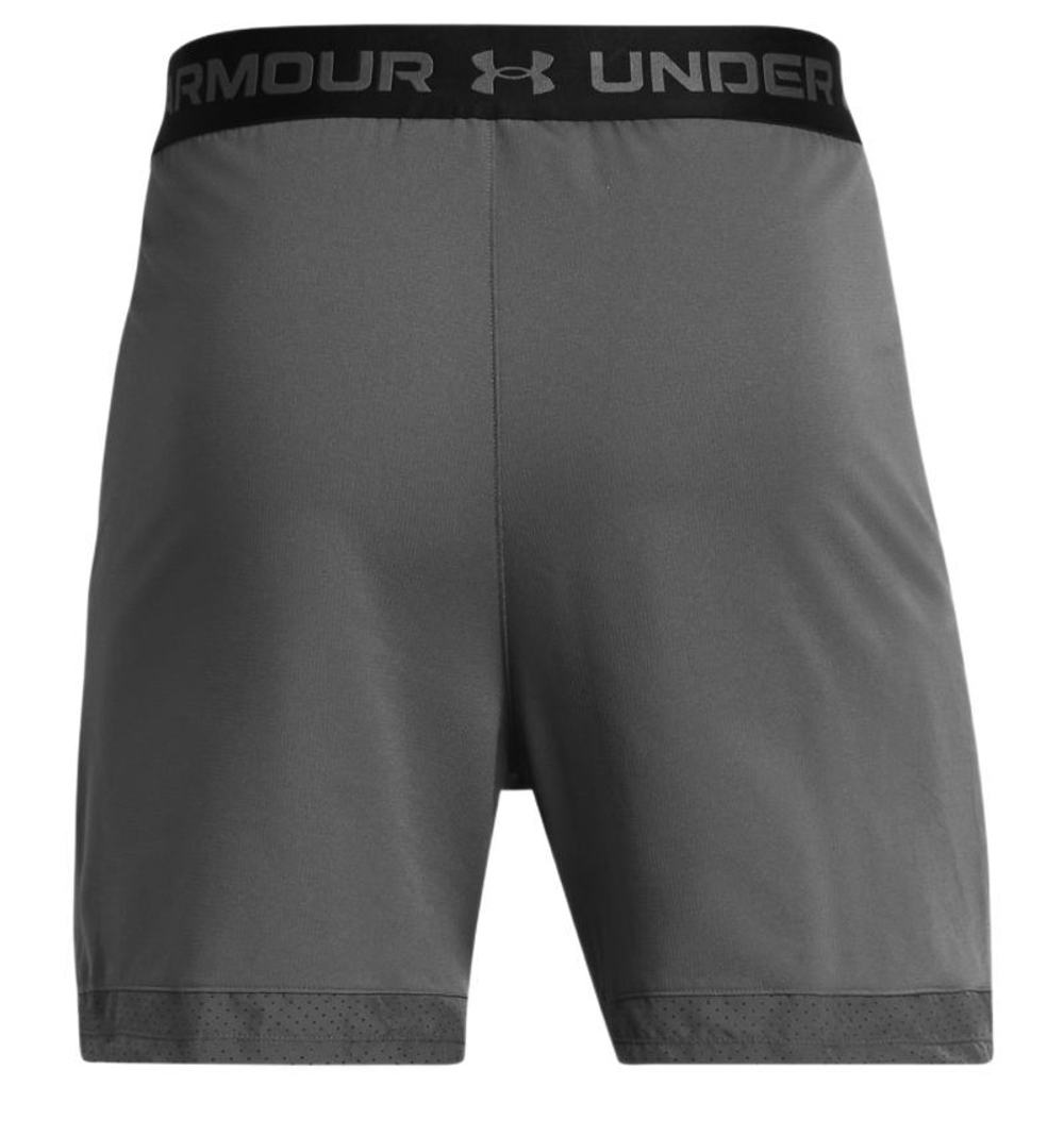 Мужские теннисные шорты Under Armour Men's UA Vanish Woven 6" - Castlerock/черный