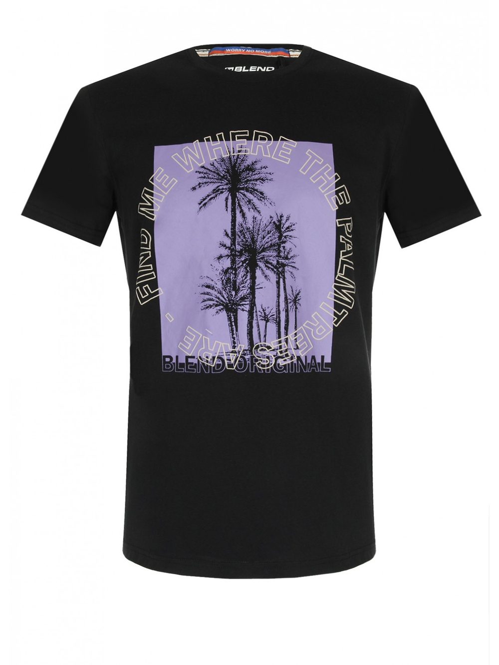 Футболка мужская Find me where palmtrees BLEND