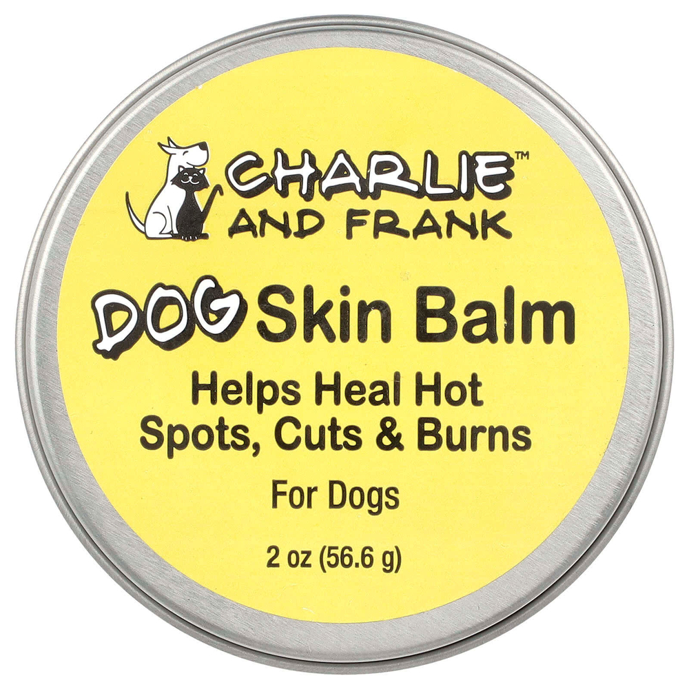 Charlie and Frank, Бальзам для кожи собаки, 56,6 г (2 унции)