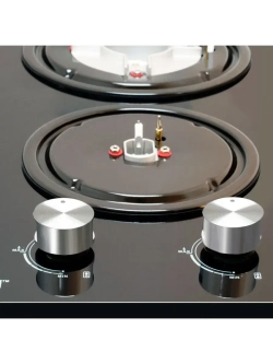 Газовая варочная панель HCG-242 Ginzzu с электроподжигом и газконтролем