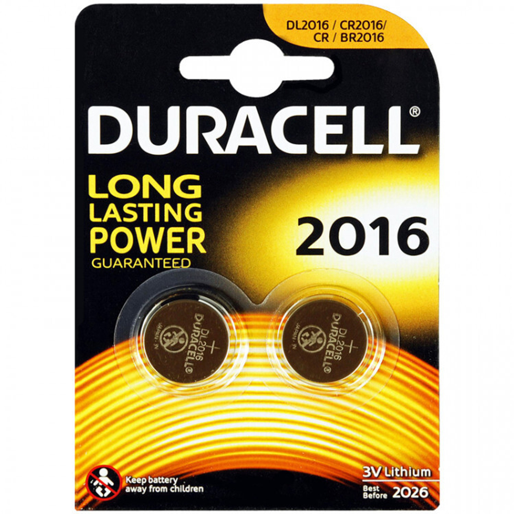 Duracell CR2016-2BL Батарейки