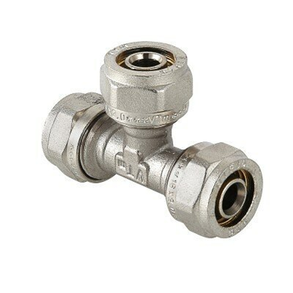 Обжимной тройник переходной VALTEC 32 х 32 х 26