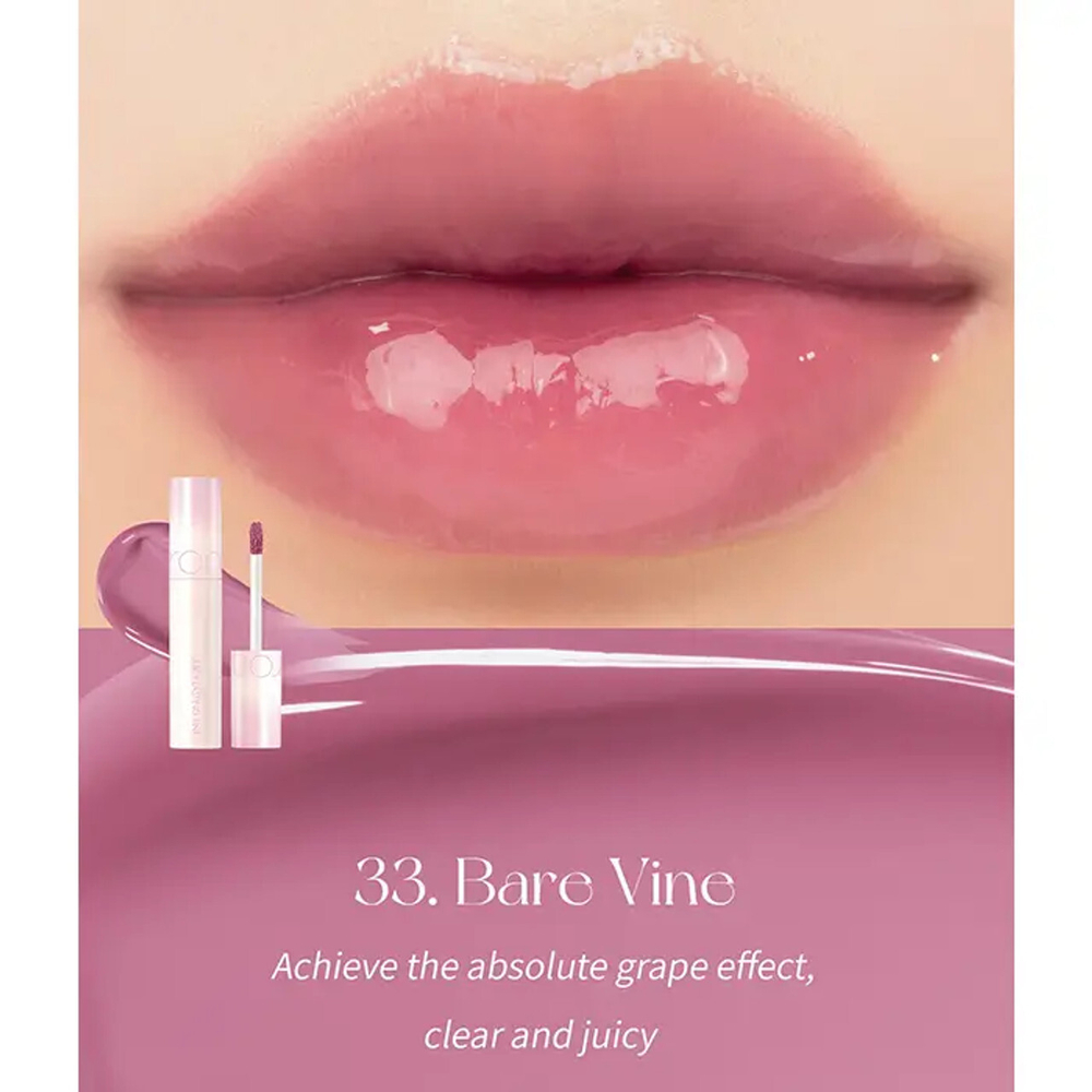 Стойкий глянцевый тинт для губ Rom&Nd Juicy Lasting Tint 33 Bare Vine