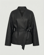 Кожаная куртка SENARI (black)