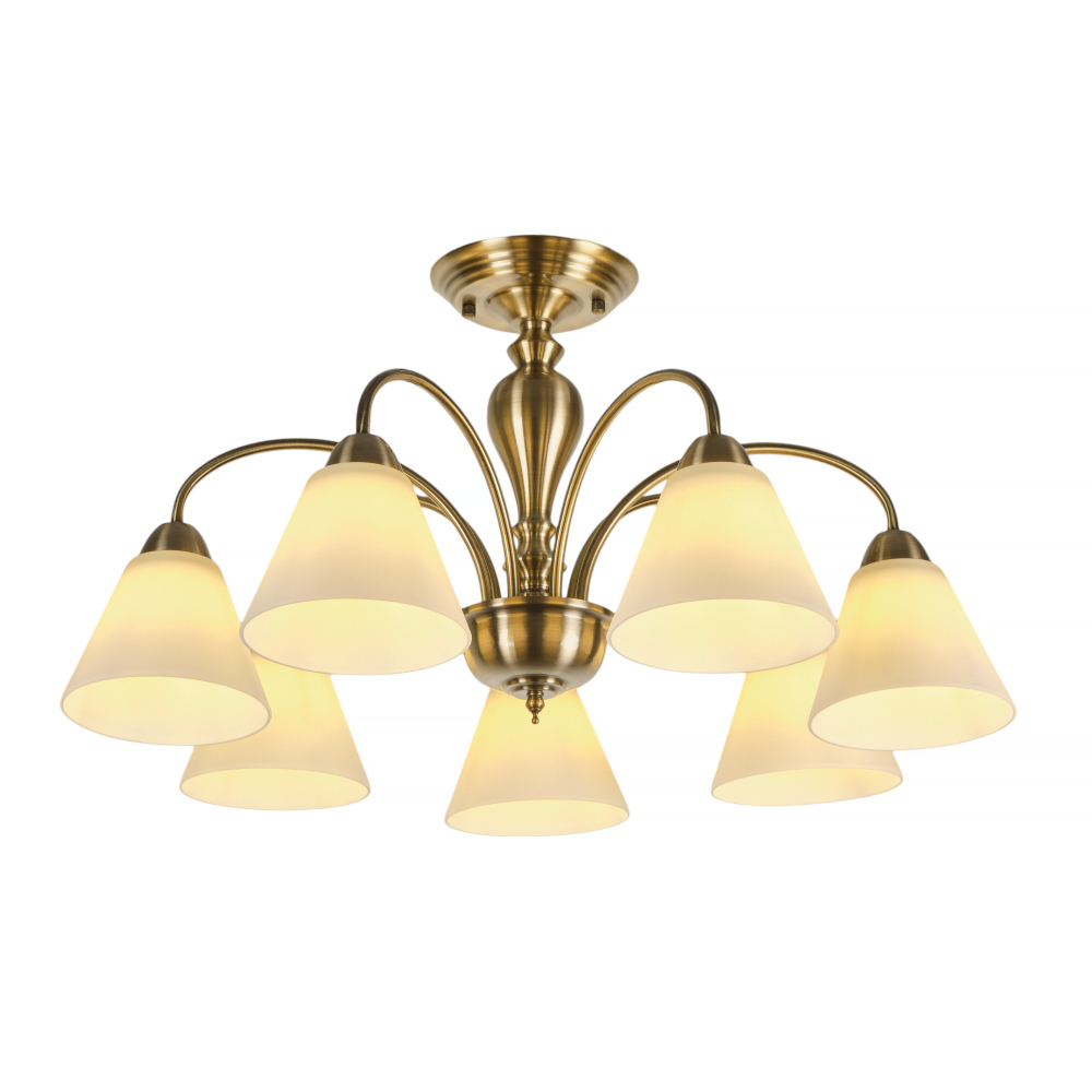 Потолочная люстра на штанге MyFar Anna MR1453-7C