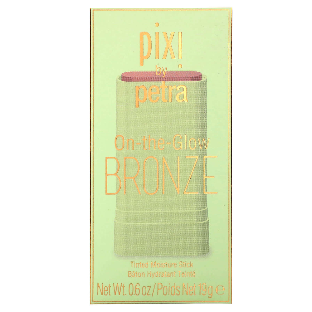 Pixi Beauty, On-the-Glow Bronze, увлажняющий стик с оттенком, теплое сияние, 19 г (0,6 унции)