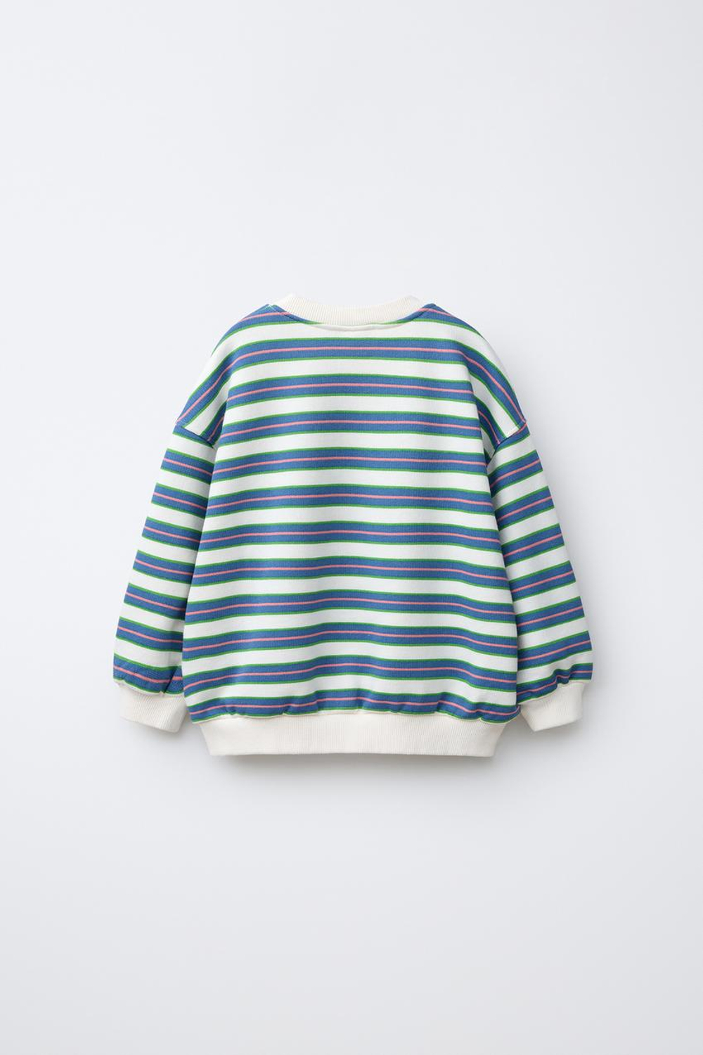 ZARA ТОЛСТОВКА В ПОЛОСКУ, РАЗНОЦВЕТНЫЙ