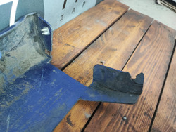 Накладка порога левого Honda HR-V (GH) 99-06 Б/У Оригинал 71850S2H000