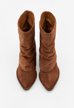 Полусапоги // Seta // Coffee // Suede