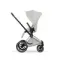 Детская коляска Cybex Priam V Style 2 в 1 City Grey на раме Chrome Brown