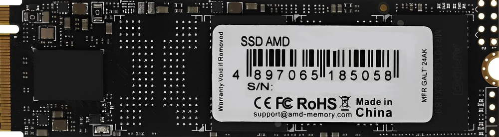 Твердотельный накопитель  256GB SDD AMD RADEON R3 Series M.2 PCIe 3.0 2280 R2000/W1300 R3MP30256G8