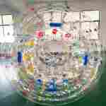 Бизнес-набор: Бассейн 7*7 м (1 шт), Водный шар ТПУ (3 шт), Водный роллер ТПУ (1 шт),насос (1 шт)