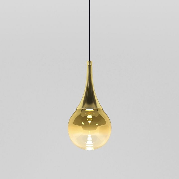 Подвесной светодиодный светильник Eurosvet Adour 50256/1 LED золото