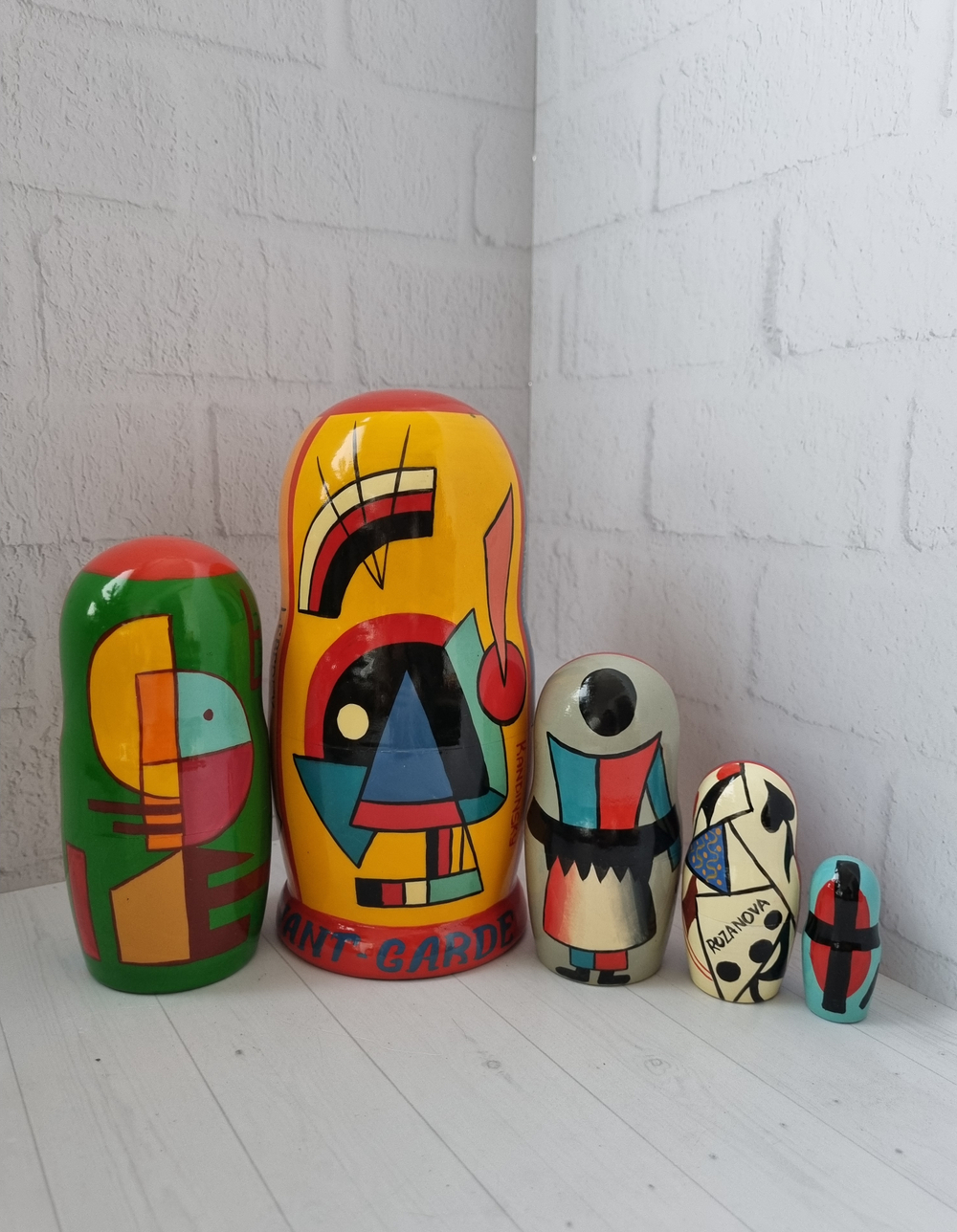 Матрёшка 5м 18см Кандинский-Малевич