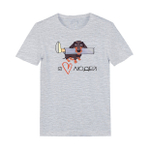 Футболка "Такса любит людей"