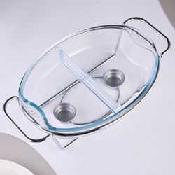 МАРМИТ AGNESS ОВАЛЬНЫЙ 2 ОТСЕКА SILVER 2,6L