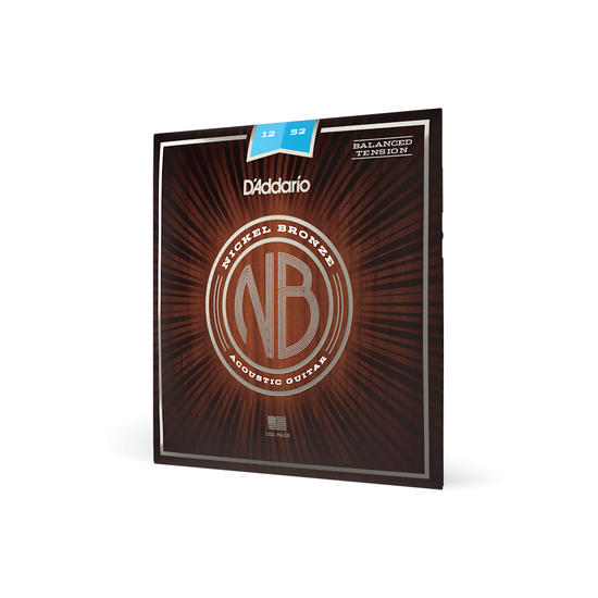 Струны для акустической гитары D'ADDARIO NB1252BT