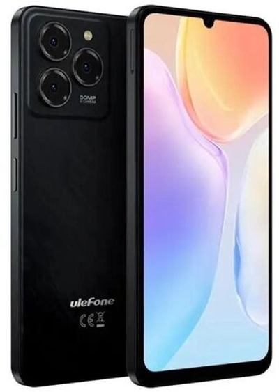 6.75" Смартфон ULEFONE Note 20 Pro 4/128Gb,  IPS,  90Гц,  6000мAч,  черный