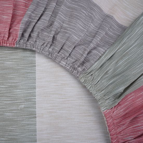 КПБ  Авелин, Евро, 50х70, простыня 180х200х30 . DOMTEKC